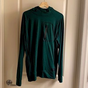 Dark Green Hoodie AE flex L